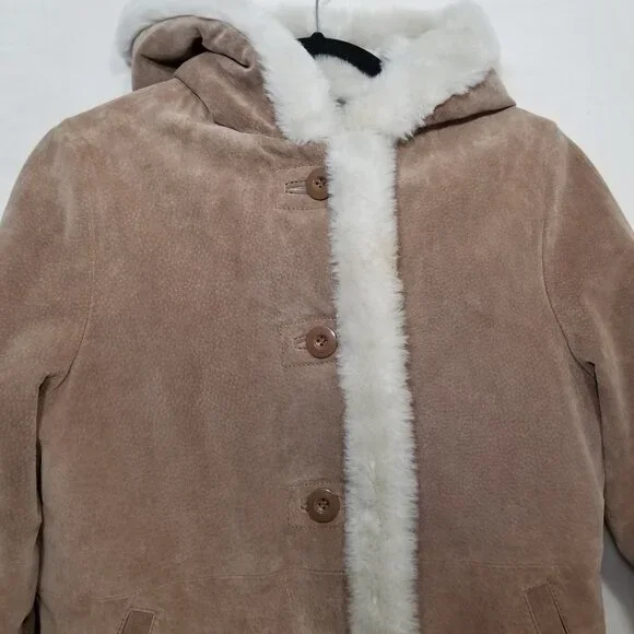Wilsons Leather Kids suede jacket tan size XL - Picture 3 of 10